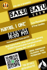 "SAKSI SATU" Show