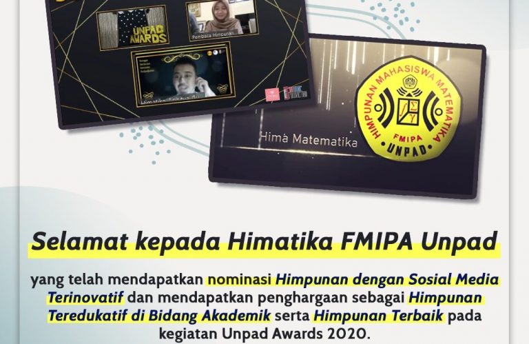 Himatika FMIPA Unpad Peroleh Banyak Penghargaan Bergengsi