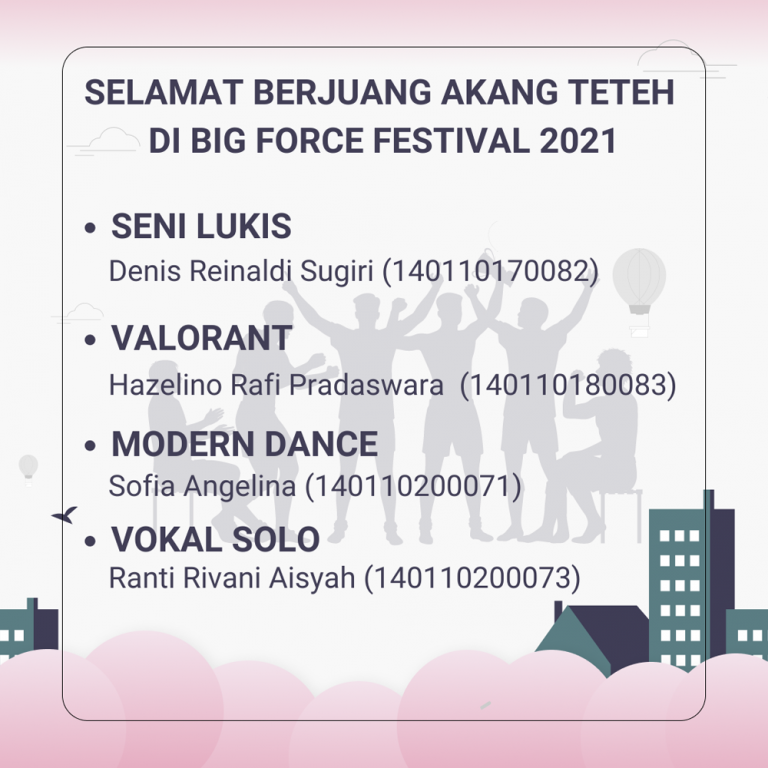SELAMAT BERJUANG DI BIG FORCE FESTIVAL 2021