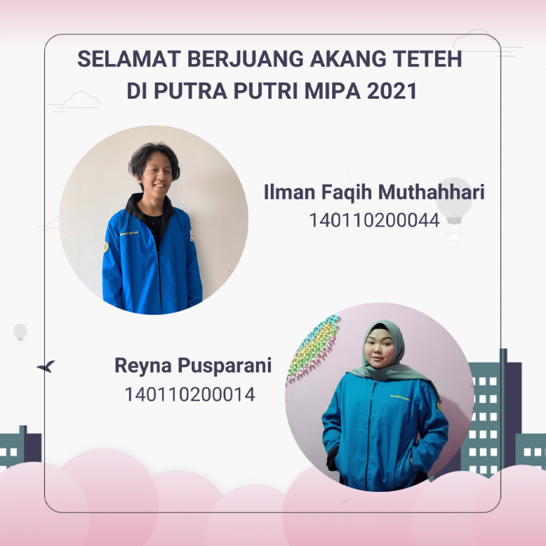 SELAMAT BERJUANG DI PUTRA PUTRI MIPA 2021