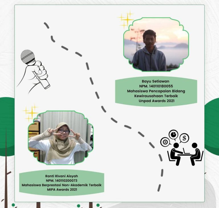 Yuk simak Prestasi Akang Teteh Himatika di Acara Unpad Awards dan Mipa Awards 2021!