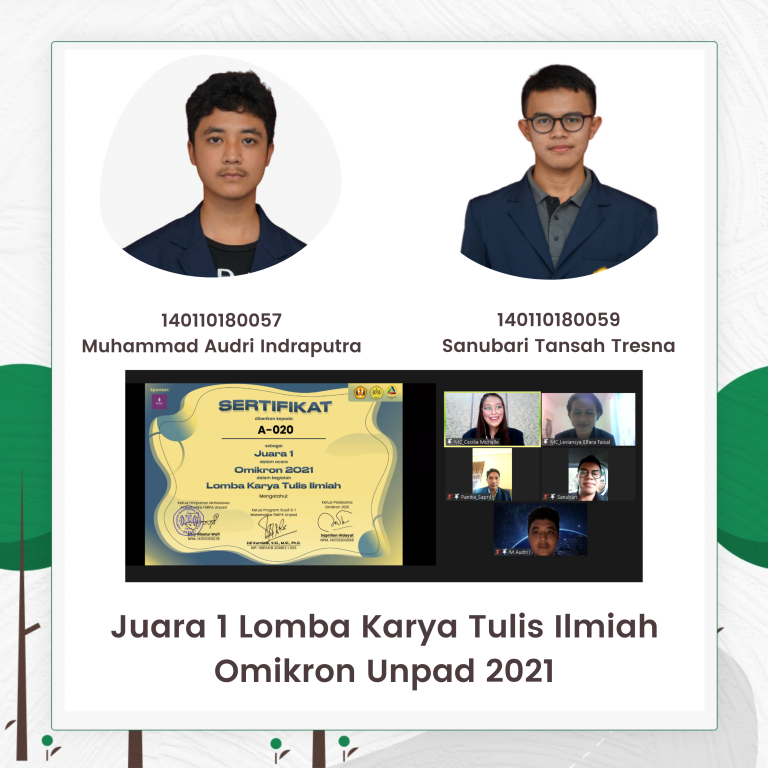 Prestasi Akang-Akang Himatika di Omikron Unpad 2021