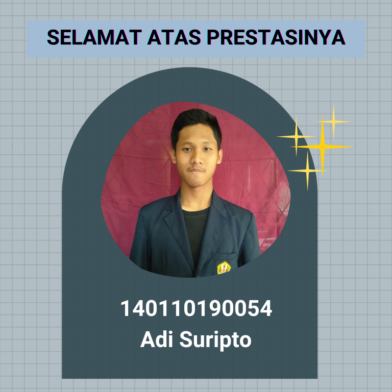 Wakil Himatika di Lomba Essai Live In Competition FKM Undip 2021