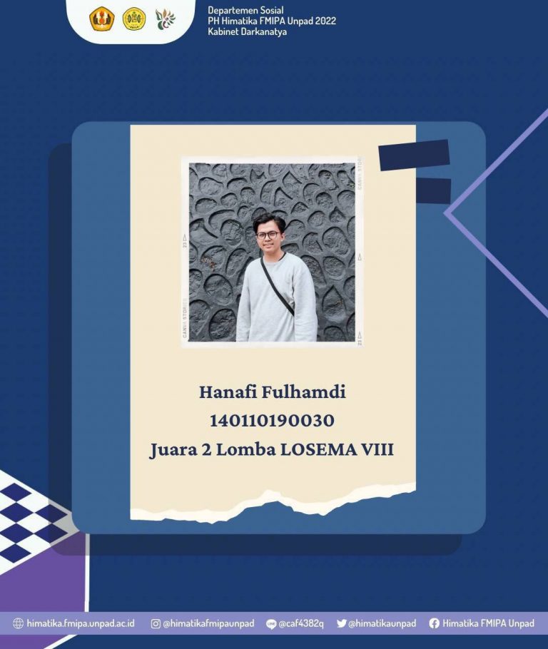 SELAMAT KEPADA JUARA 2 LOSEMA VIII
