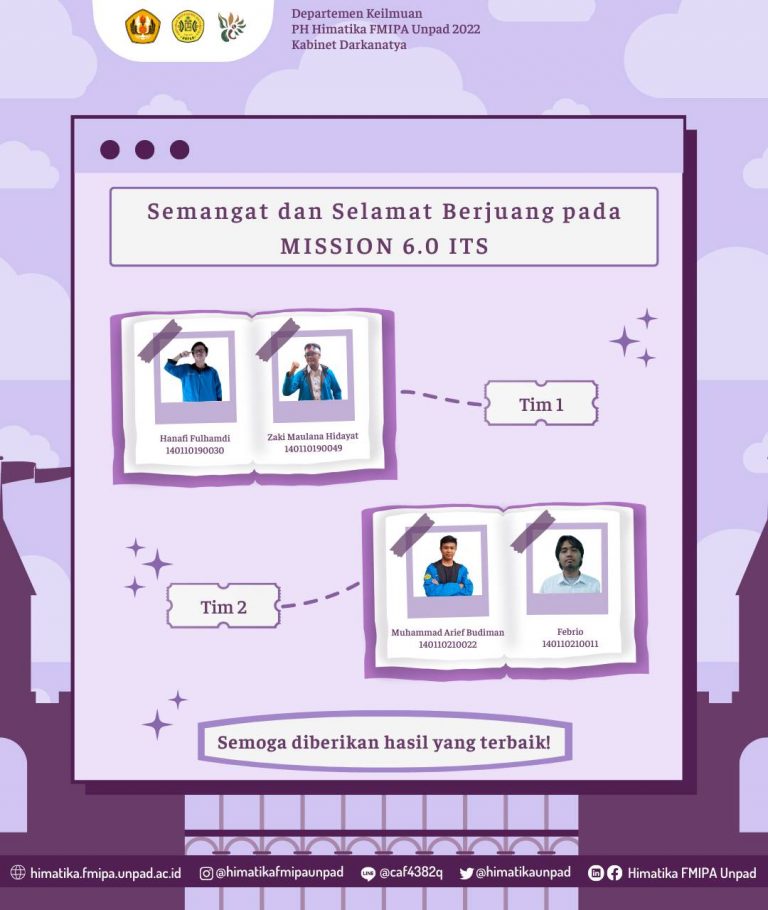 Semangat Berjuang Pada Lomba MISSION 6.0 ITS