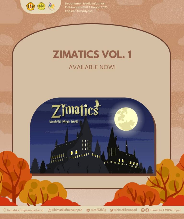 ZIMATICS VOL.1 IS AVAILABLE NOW
