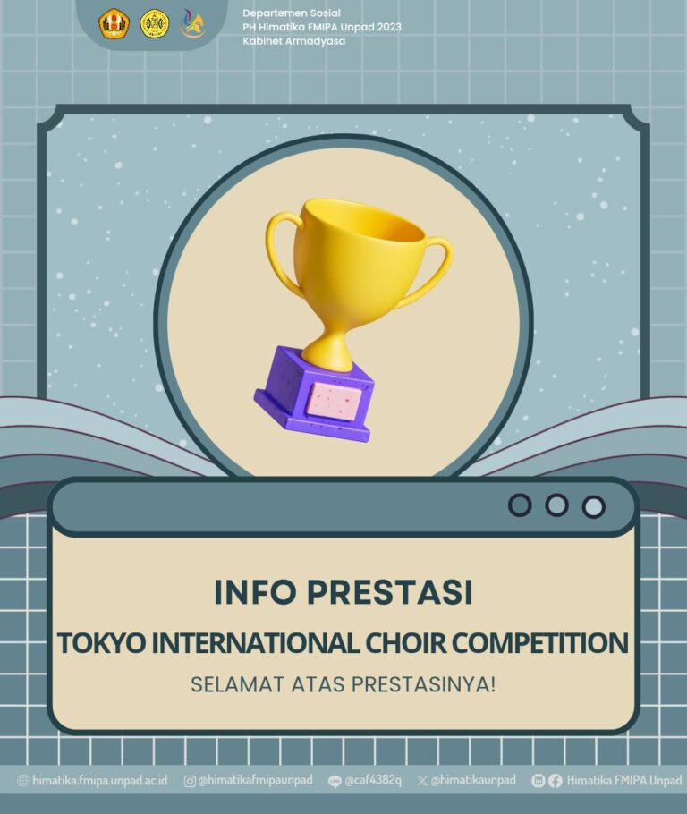 Selamat Atas Prestasinya Sebagai Peraih Medali Emas Category G Contemporary Music & Best Interpretation Prize for Contemporary Music.