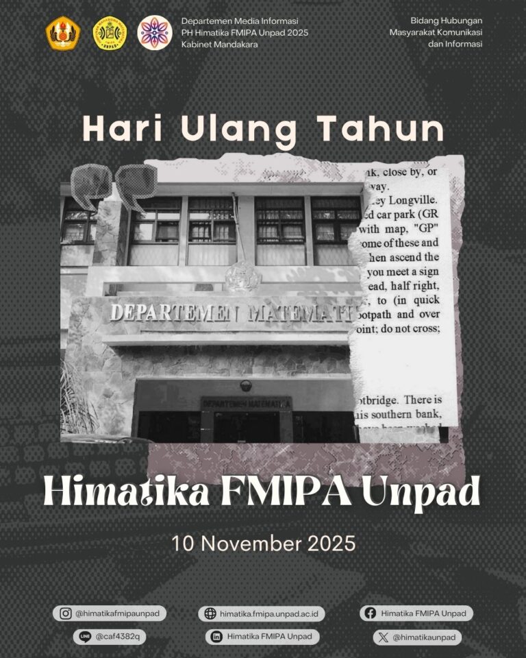 [SELAMAT ULANG TAHUN HIMATIKA FMIPA UNPAD KE-65]